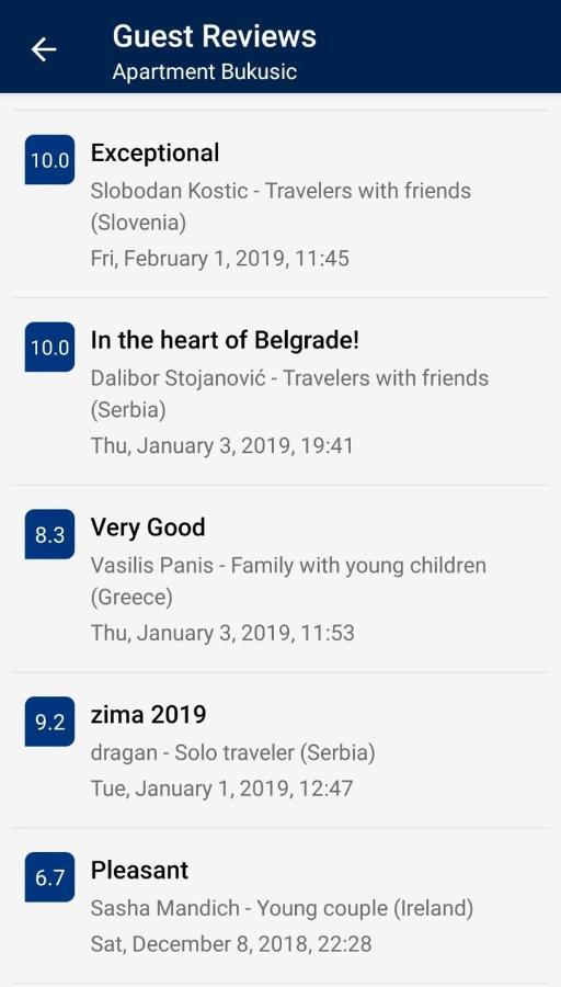 Apartman Tara Leilighet Beograd Eksteriør bilde